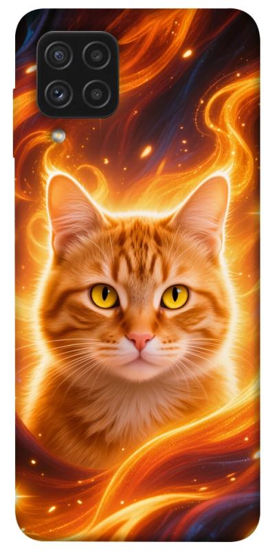 Чехол itsPrint Fire cat для Samsung Galaxy A22 4G, котики, купить оптом с доставкой