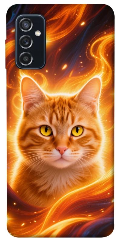 Чохол itsPrint Fire cat для Samsung Galaxy M52, котики, купити оптом з доставкою