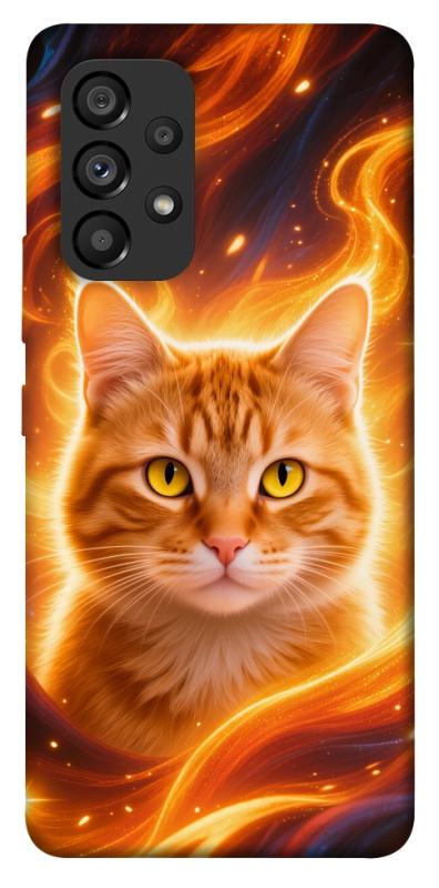 Чехол itsPrint Fire cat для Samsung Galaxy A53 5G, котики, купить оптом с доставкой