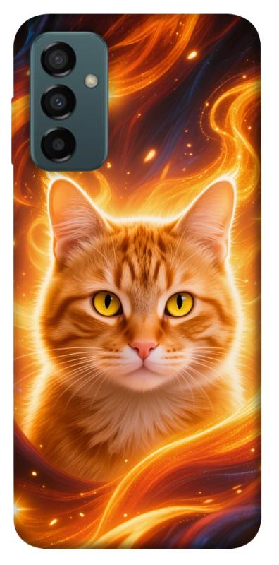 Чехол itsPrint Fire cat для Samsung Galaxy M23 5G, животные, купить оптом с доставкой