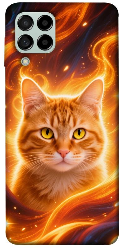 Чехол itsPrint Fire cat для Samsung Galaxy M53 5G, котики, купить оптом с доставкой