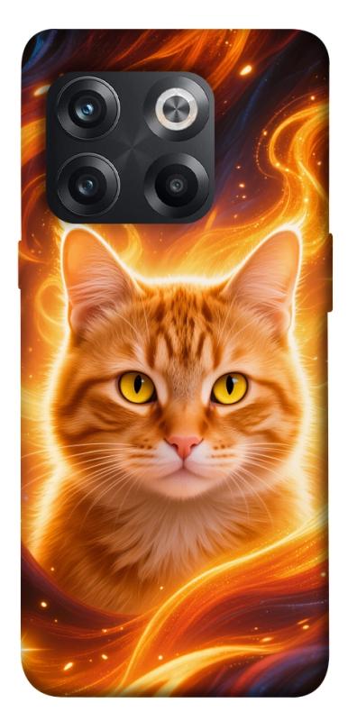 Чохол itsPrint Fire cat для OnePlus 10T, тварини, купити оптом з доставкою