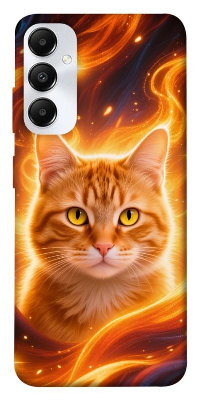 Чехол itsPrint Fire cat для Samsung Galaxy A05s, животные, купить оптом с доставкой
