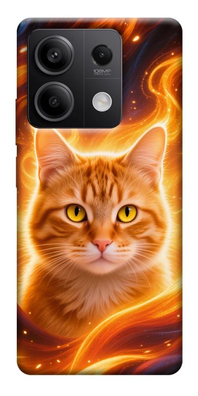 Чехол itsPrint Fire cat для Xiaomi Redmi Note 13 5G, котики, купить оптом с доставкой