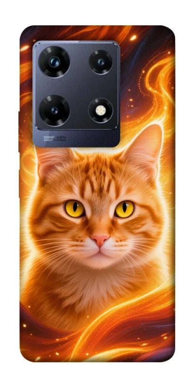Чехол itsPrint Fire cat для Infinix Note 30 Pro, котики, купить оптом с доставкой