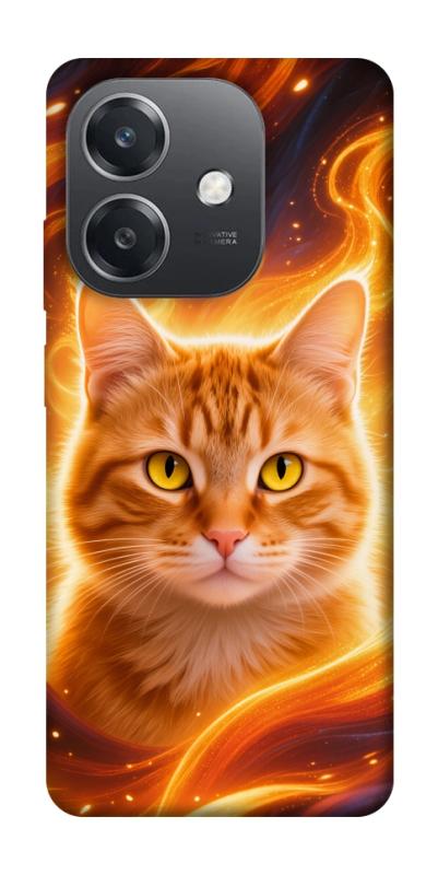Чехол itsPrint Fire cat для Oppo A3 4G, котики, купить оптом с доставкой