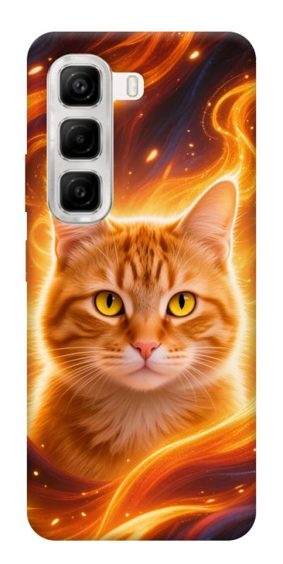 Чехол itsPrint Fire cat для Infinix Hot 50 4G, котики, купить оптом с доставкой