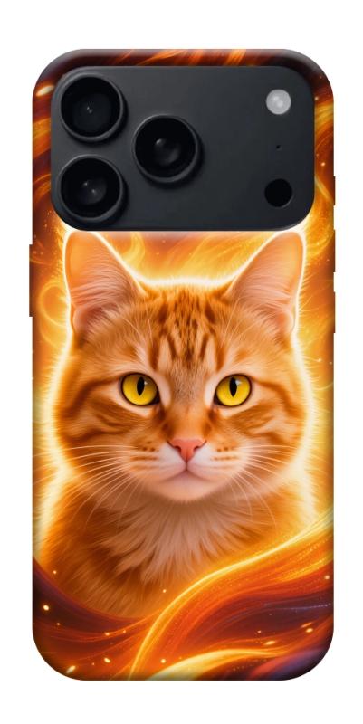 Чохол itsPrint Fire cat для Apple iPhone 17 Pro Max (6.9"), тварини, купити оптом з доставкою