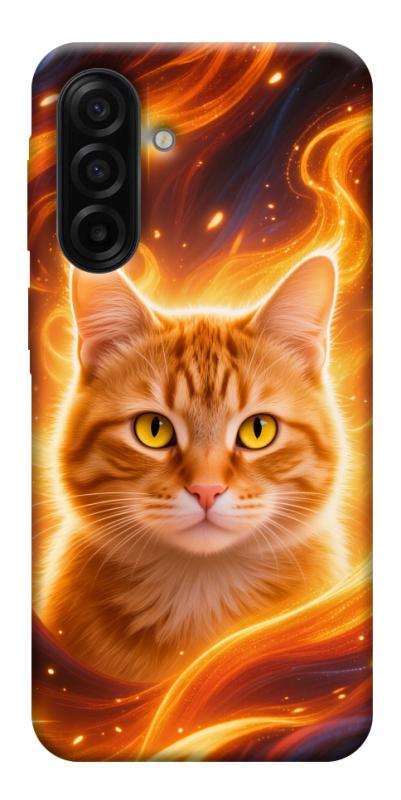 Чехол itsPrint Fire cat для Samsung Galaxy A17 5G/4G, животные, купить оптом с доставкой