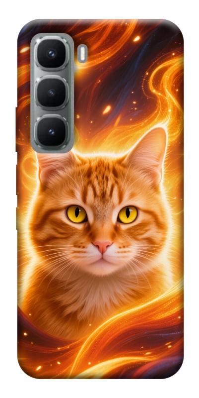 Чехол itsPrint Fire cat для Infinix Hot 60i, котики, купить оптом с доставкой
