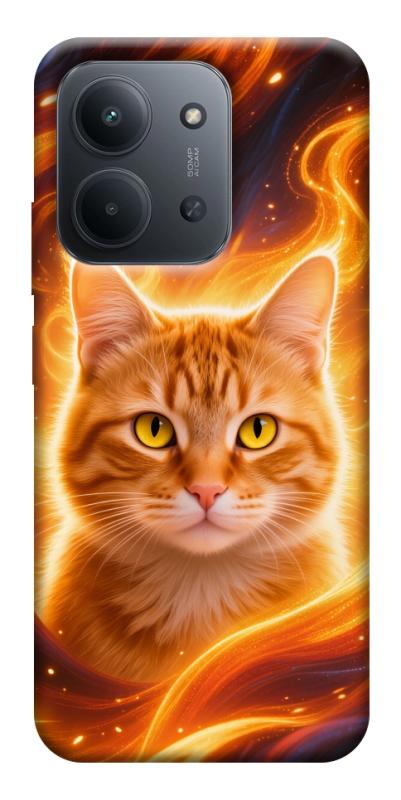 Чехол itsPrint Fire cat для Xiaomi Redmi 15C (EU), котики, купить оптом с доставкой