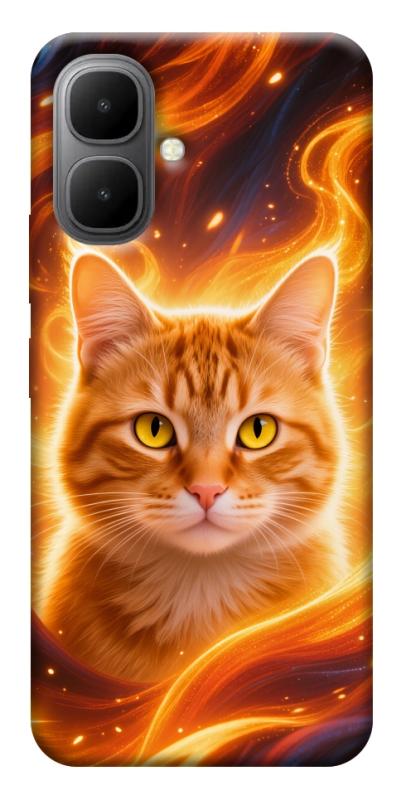Чохол itsPrint Fire cat для Infinix Smart 10, тварини, купити оптом з доставкою