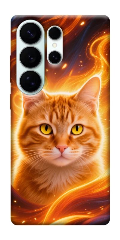Чехол itsPrint Fire cat для Samsung Galaxy S26 Ultra, котики, купить оптом с доставкой