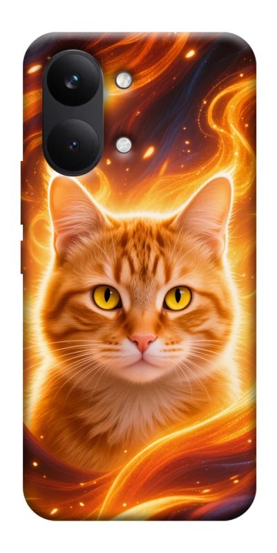 Чохол itsPrint Fire cat для Xiaomi Poco X8 Pro Max, тварини, купити оптом з доставкою