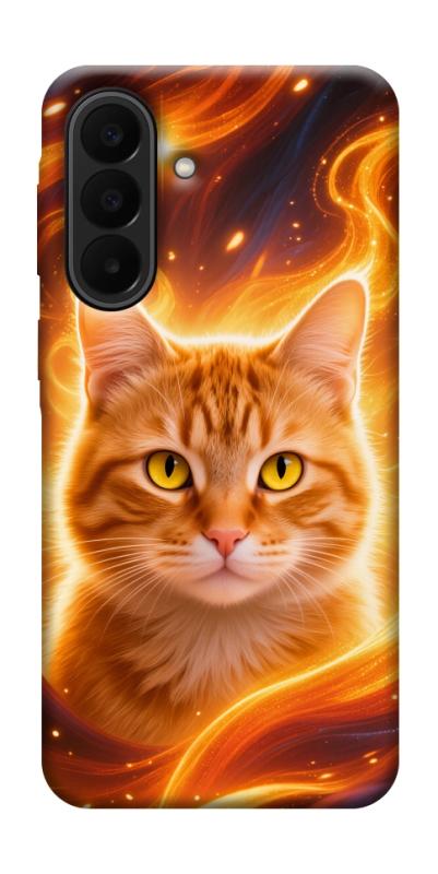 Чохол itsPrint Fire cat для Samsung Galaxy A27, тварини, купити оптом з доставкою