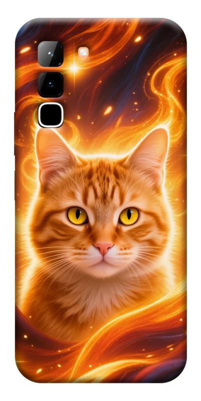 Чехол itsPrint Fire cat для Infinix Hot 70, котики, купить оптом с доставкой