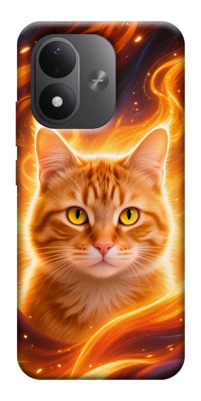 Чехол itsPrint Fire cat для Xiaomi Redmi Note 17, котики, купить оптом с доставкой