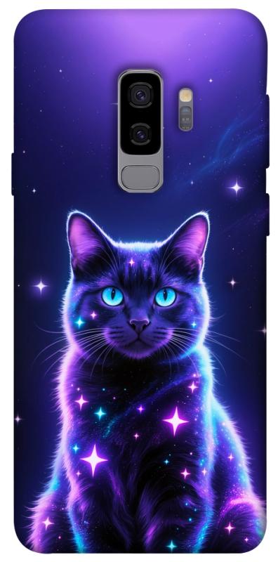 Чехол itsPrint Galaxy purple cat для Samsung Galaxy S9+, животные, купить оптом с доставкой