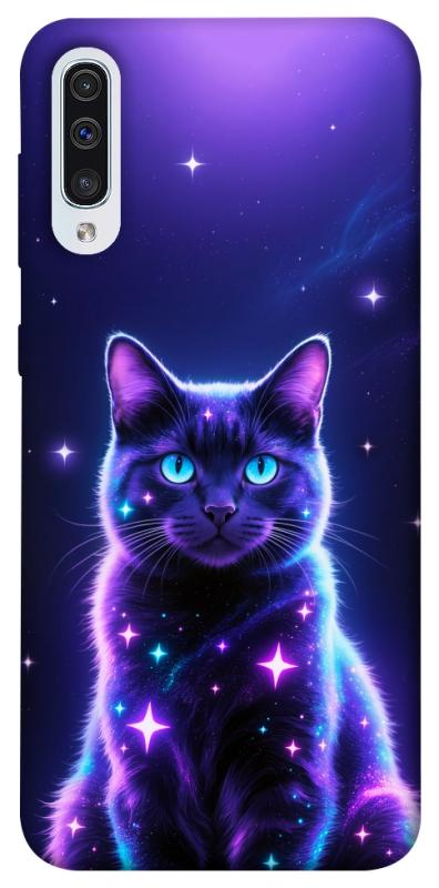 Чехол itsPrint Galaxy purple cat для Samsung Galaxy A50 (A505F) / A50s / A30s, котики, купить оптом с доставкой