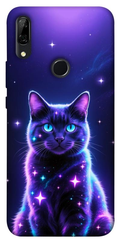 Чохол itsPrint Galaxy purple cat для Huawei P Smart Z, котики, купити оптом з доставкою