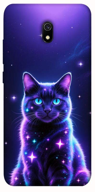 Чехол itsPrint Galaxy purple cat для Xiaomi Redmi 8a, животные, купить оптом с доставкой