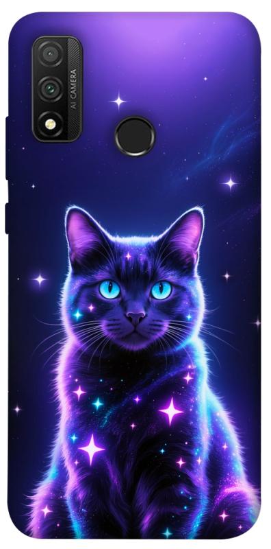 Чехол itsPrint Galaxy purple cat для Huawei P Smart (2020), котики, купить оптом с доставкой