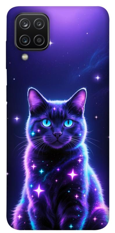 Чехол itsPrint Galaxy purple cat для Samsung Galaxy A12, котики, купить оптом с доставкой