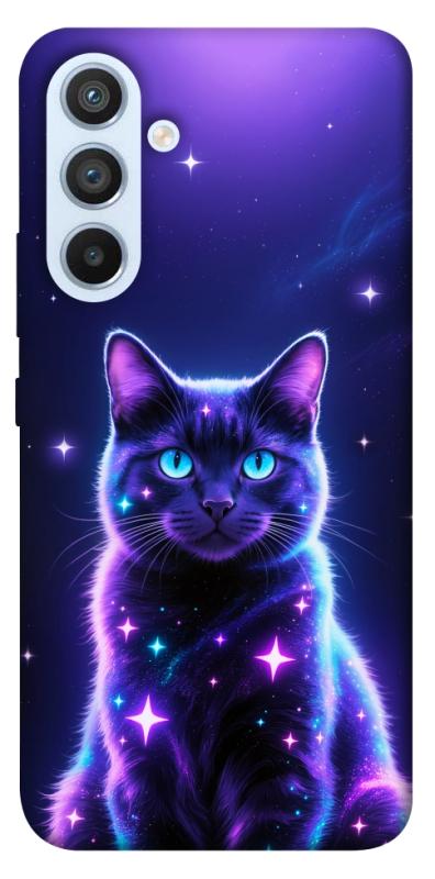 Чехол itsPrint Galaxy purple cat для Samsung Galaxy A54 5G, животные, купить оптом с доставкой