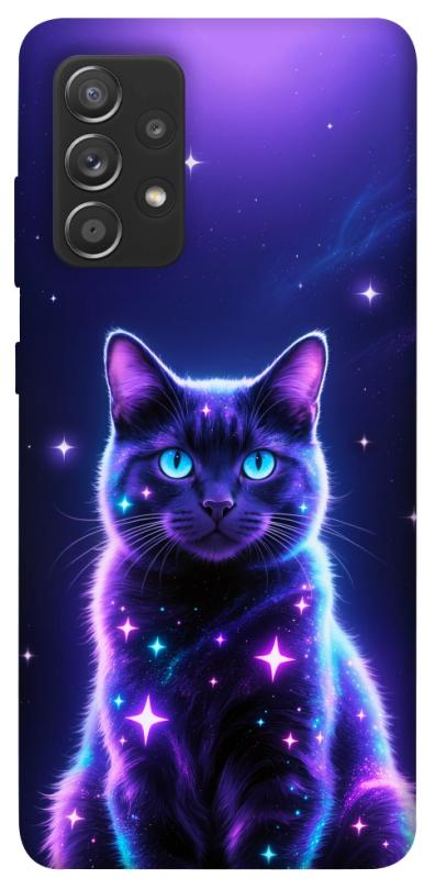 Чохол itsPrint Galaxy purple cat для Samsung Galaxy A72 4G / A72 5G, котики, купити оптом з доставкою