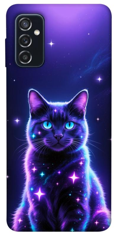 Чохол itsPrint Galaxy purple cat для Samsung Galaxy M52, котики, купити оптом з доставкою