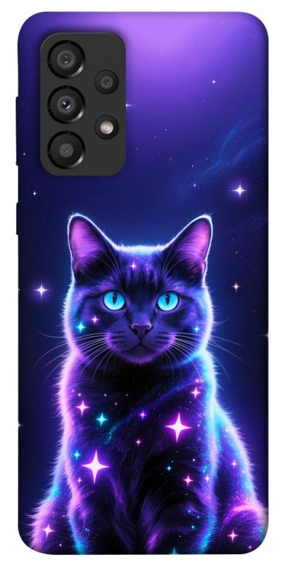 Чехол itsPrint Galaxy purple cat для Samsung Galaxy A33 5G, котики, купить оптом с доставкой