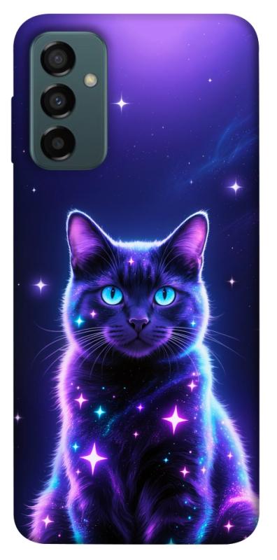 Чехол itsPrint Galaxy purple cat для Samsung Galaxy M23 5G, животные, купить оптом с доставкой