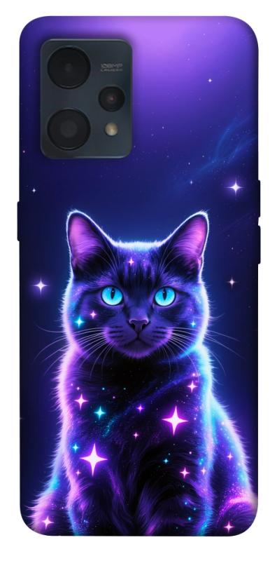 Чехол itsPrint Galaxy purple cat для Realme 9 4G / 9 Pro+, котики, купить оптом с доставкой