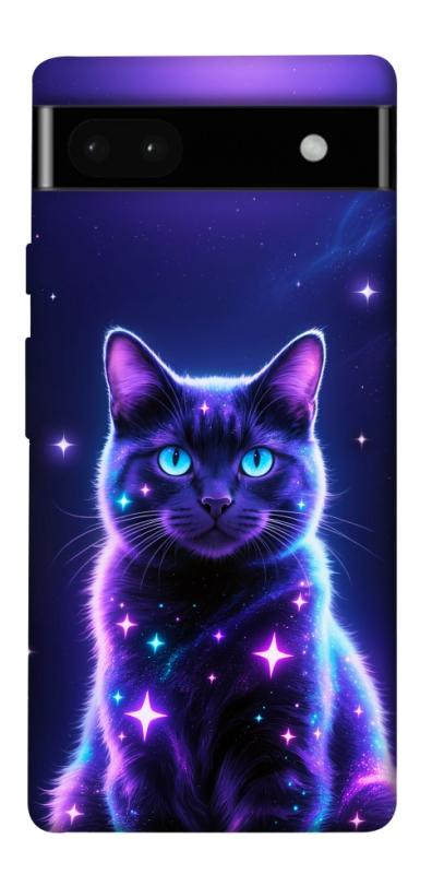 Чехол itsPrint Galaxy purple cat для Google Pixel 6a, котики, купить оптом с доставкой