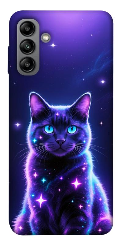 Чехол itsPrint Galaxy purple cat для Samsung Galaxy A04s, котики, купить оптом с доставкой