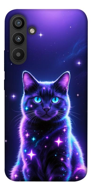 Чехол itsPrint Galaxy purple cat для Samsung Galaxy A34 5G, животные, купить оптом с доставкой