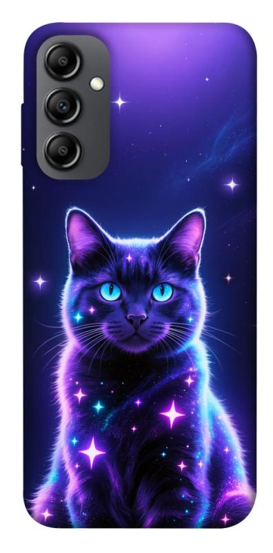 Чехол itsPrint Galaxy purple cat для Samsung Galaxy A14 4G/5G, животные, купить оптом с доставкой