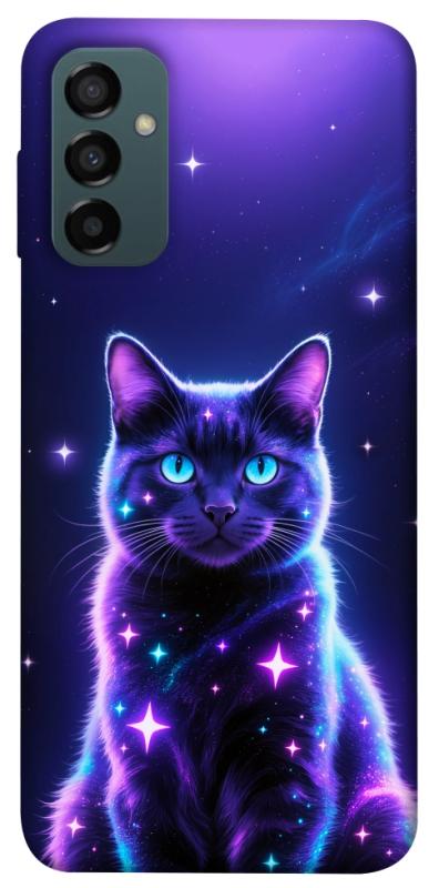 Чехол itsPrint Galaxy purple cat для Samsung Galaxy M14 5G, котики, купить оптом с доставкой
