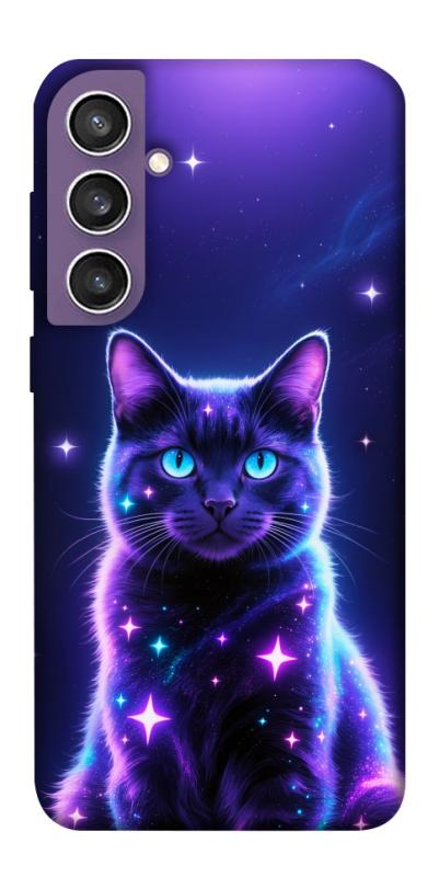 Чехол itsPrint Galaxy purple cat для Samsung Galaxy S23 FE, котики, купить оптом с доставкой
