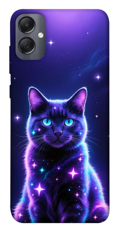 Чехол itsPrint Galaxy purple cat для Samsung Galaxy A05, животные, купить оптом с доставкой
