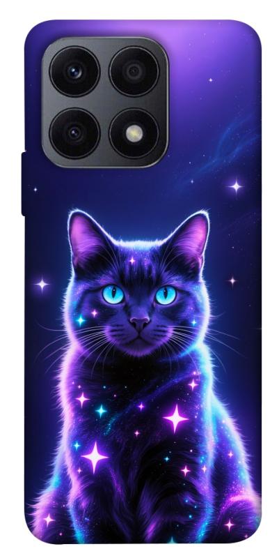 Чехол itsPrint Galaxy purple cat для Huawei Honor X8a, котики, купить оптом с доставкой