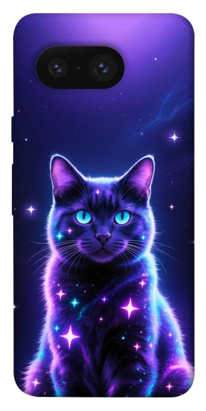Чехол itsPrint Galaxy purple cat для Google Pixel 8, котики, купить оптом с доставкой