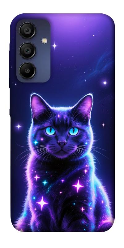 Чехол itsPrint Galaxy purple cat для Samsung Galaxy A15 4G/5G, животные, купить оптом с доставкой