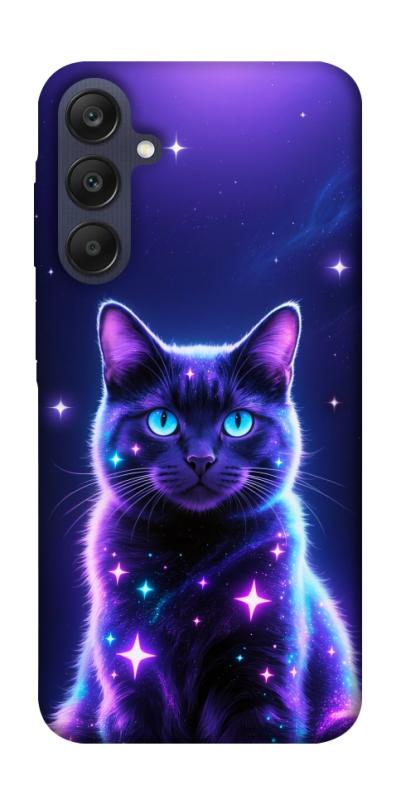 Чехол itsPrint Galaxy purple cat для Samsung Galaxy A25 5G, животные, купить оптом с доставкой