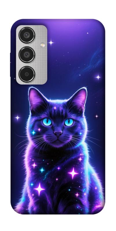 Чохол itsPrint Galaxy purple cat для Samsung Galaxy M35 5G, котики, купити оптом з доставкою