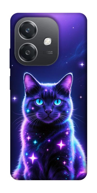 Чохол itsPrint Galaxy purple cat для Oppo A3 4G, тварини, купити оптом з доставкою