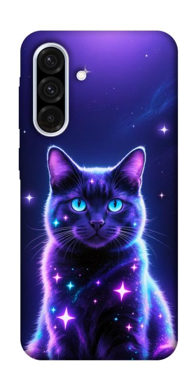 Чехол itsPrint Galaxy purple cat для Samsung Galaxy A36 5G, животные, купить оптом с доставкой