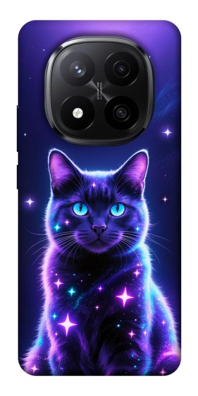 Чехол itsPrint Galaxy purple cat для Xiaomi Redmi Note 14 Pro+ 5G, котики, купить оптом с доставкой