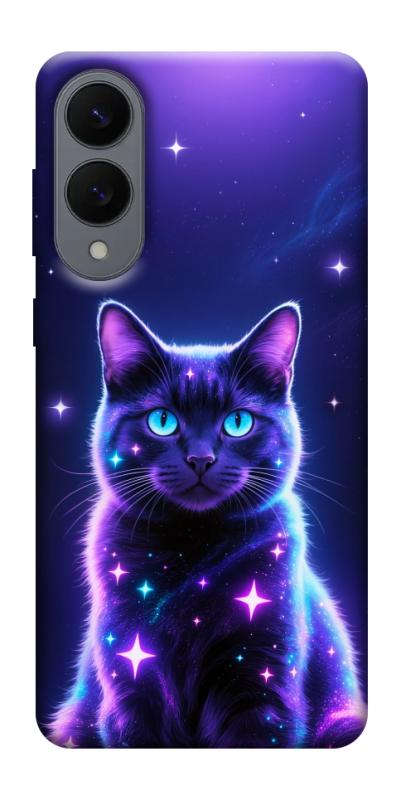 Чехол itsPrint Galaxy purple cat для Samsung Galaxy S25 Edge, котики, купить оптом с доставкой
