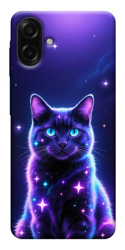Чехол itsPrint Galaxy purple cat для Samsung Galaxy A07, животные, купить оптом с доставкой